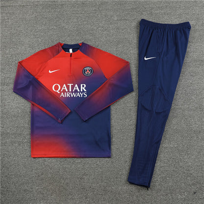 PSG Tracksuit-Red and Navy Blue