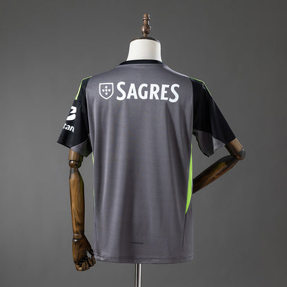 Benfica 26/27 Goalkeeper - Black - Grey Jersey