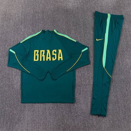 Brazil Tracksuit-Dark Green