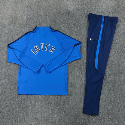 Inter Milan Tracksuit-Blue and Navy Blue