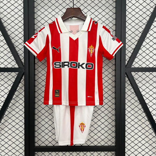 25/26 Kids Sporting Gijon Home