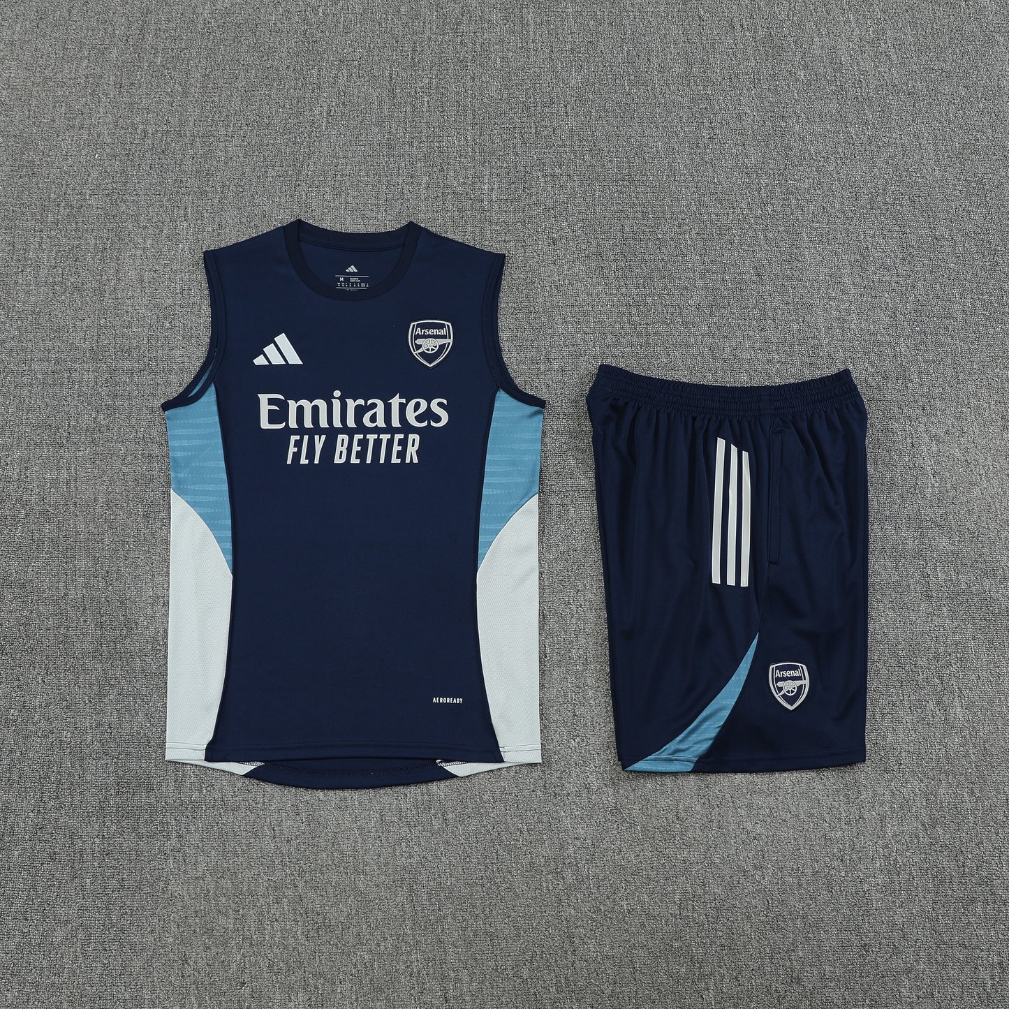 Arsenal Vest Set-Navy Blue
