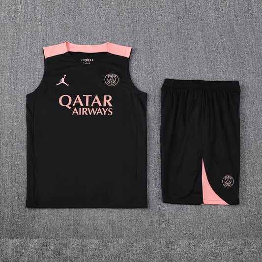 PSG Vest Set-Black and Pink