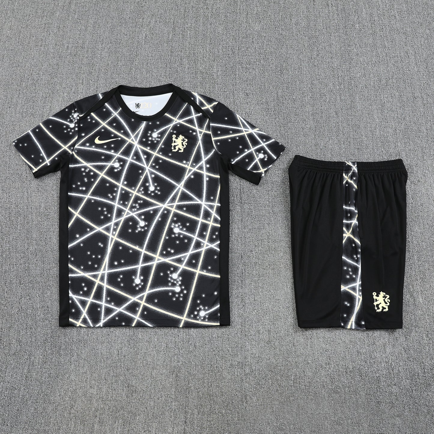Chelsea Shorts Set-Black and White