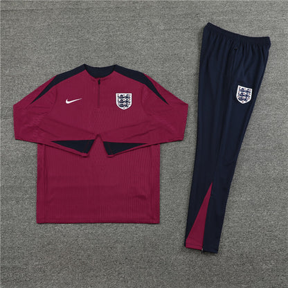 England Tracksuit-Maroon and Black