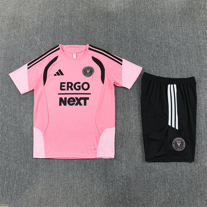 Inter Miami Shorts Set-Pink and Black