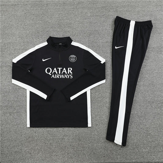 PSG Tracksuit-Black and White