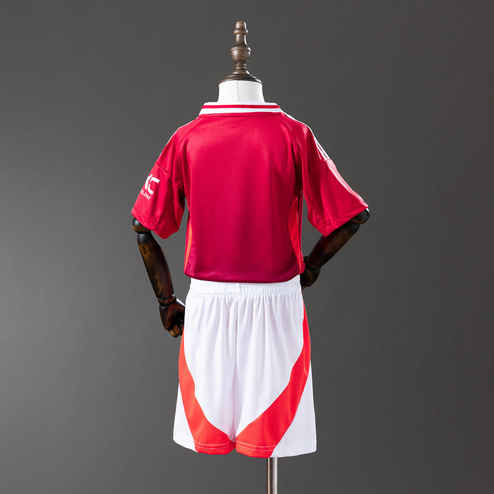 M-U 25/26 Home kids kit Jersey