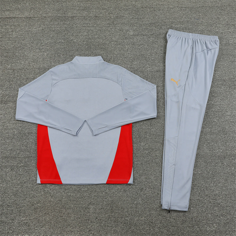 AC Milan Tracksuit-Grey