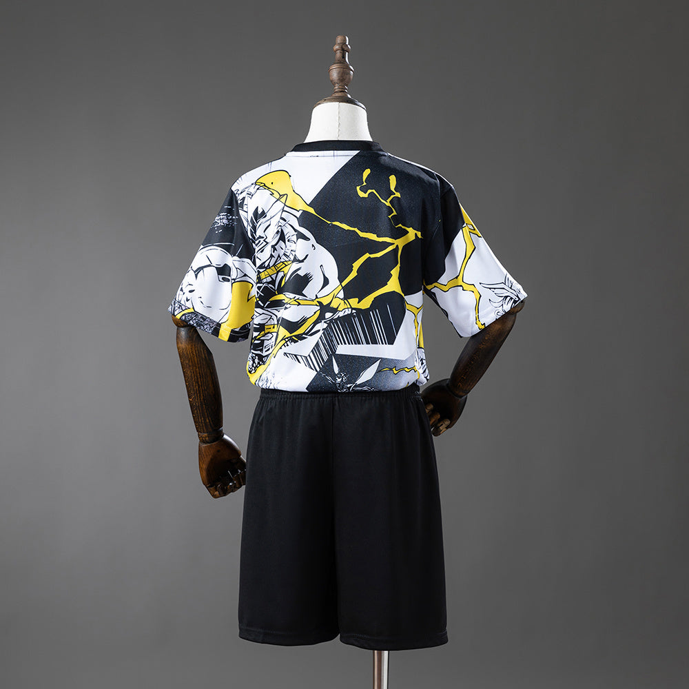 Real Madrid 25/26 Avengers - Pre-Match (Black and White) Kids kit Jerseys