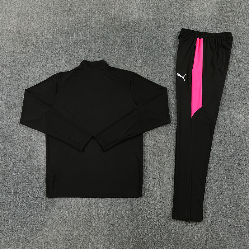 Portugal Tracksuit-Black and Pink