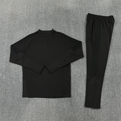Manchester United Tracksuit-Black