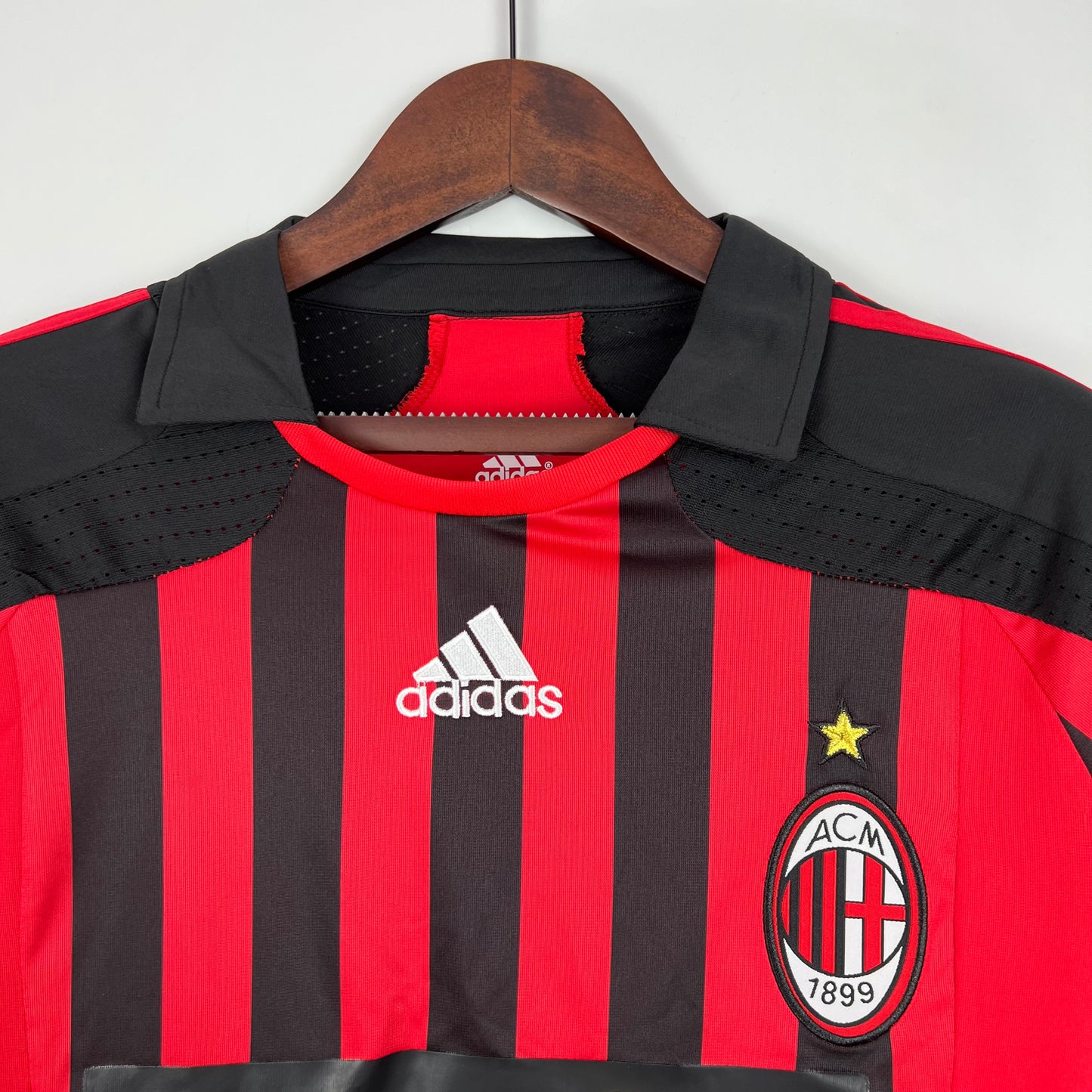 Retro Long Sleeve AC Milan 07/08 Home