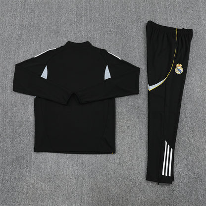 Real Madrid Tracksuit-Black