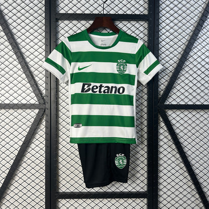 25/26 Kids Sporting Lisbon Home