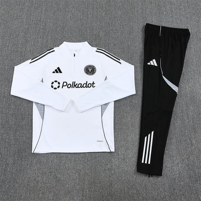 Inter Miami Tracksuit-White and Black