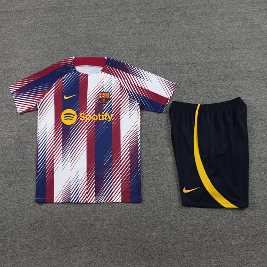 Barcelona Shorts Set-Multicolor