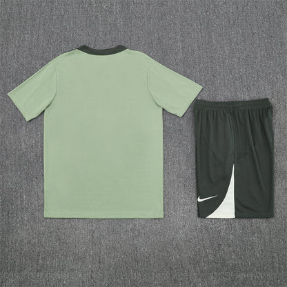 Chelsea Shorts Set-Green and Dark Green