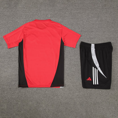 Manchester United Shorts Set-Red and Black