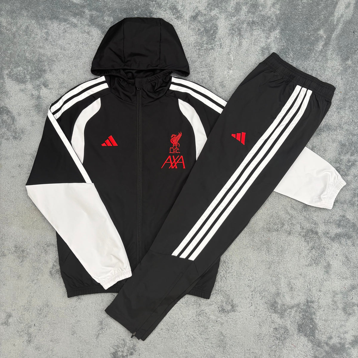 Liverpool Windbreaker Set - Black