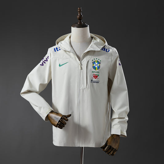 Brazil Windbreaker - Off White