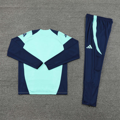 Arsenal Tracksuit-Light Blue and Navy Blue