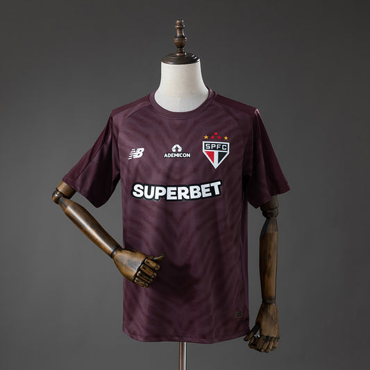 Sao Paulo 26/27 Goalkeeper Jersey - Deep Burgundy