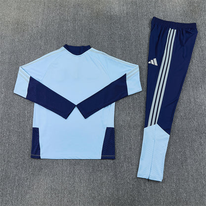 Ajax Tracksuit-Light Blue and Navy Blue