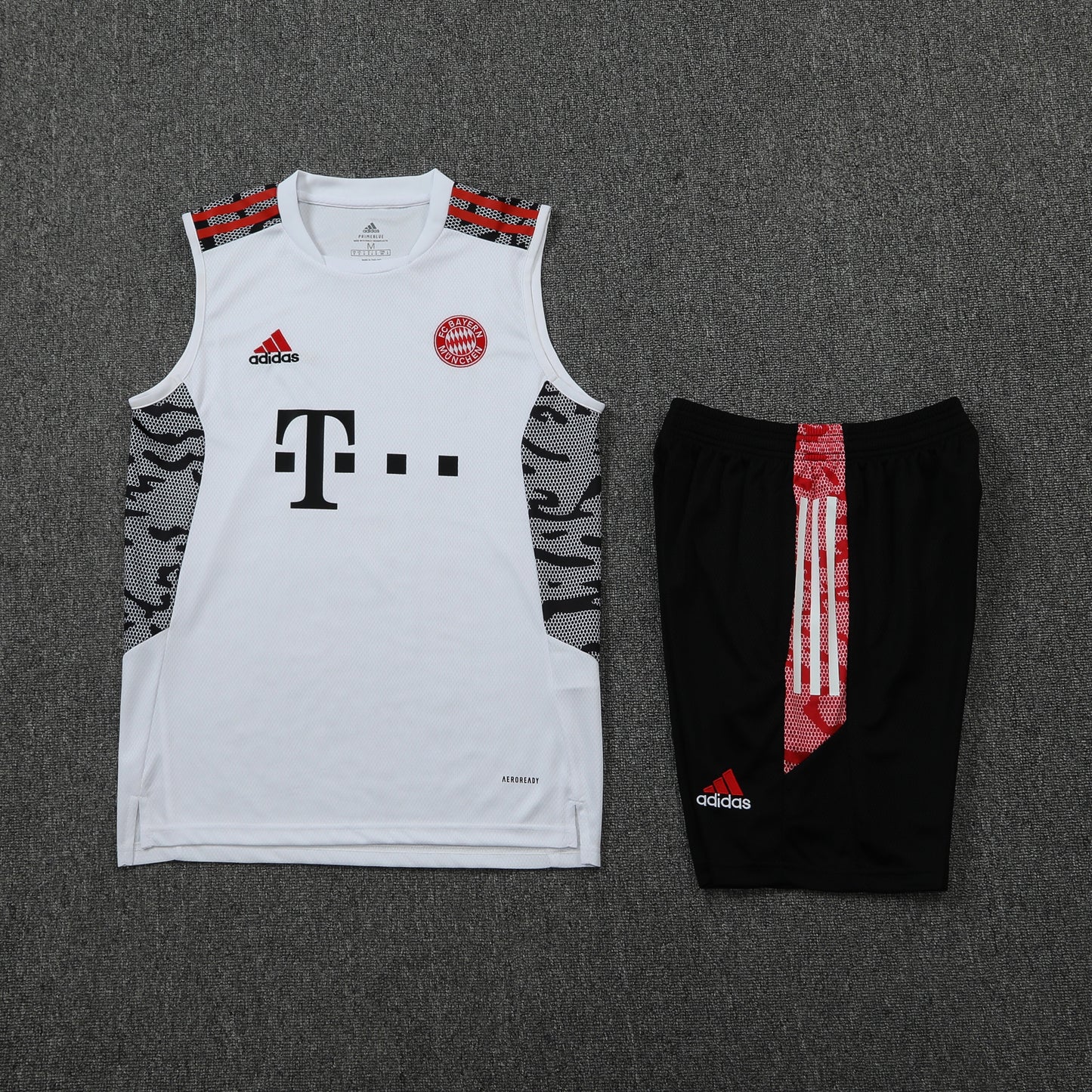 FC Bayern Munich Vest Set-White and Black