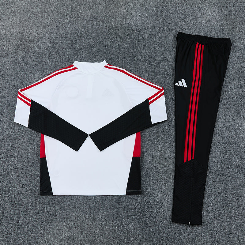 Ajax Tracksuit-White and Black