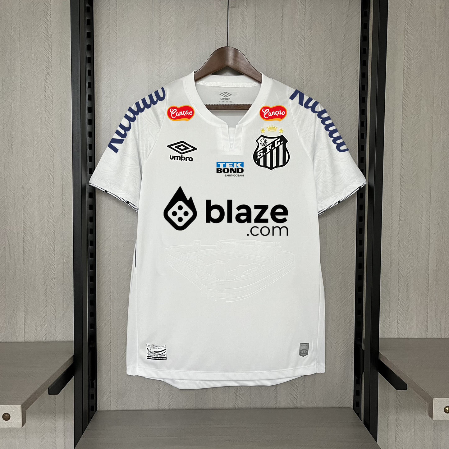 24/25 Santos home all sponsors