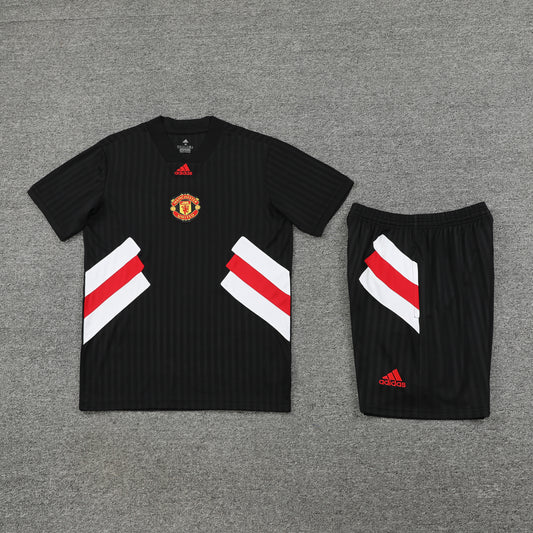Manchester United Shorts Set-Black