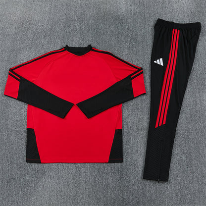 Manchester United Tracksuit-Red and Black