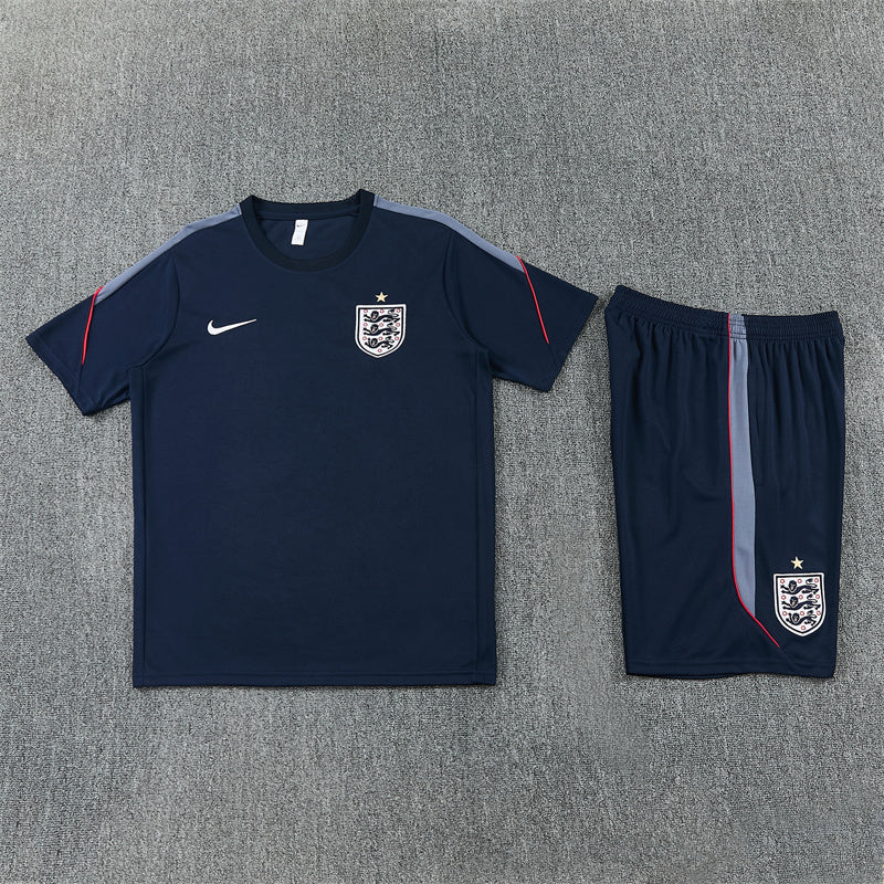 England Shorts Set-Navy Blue