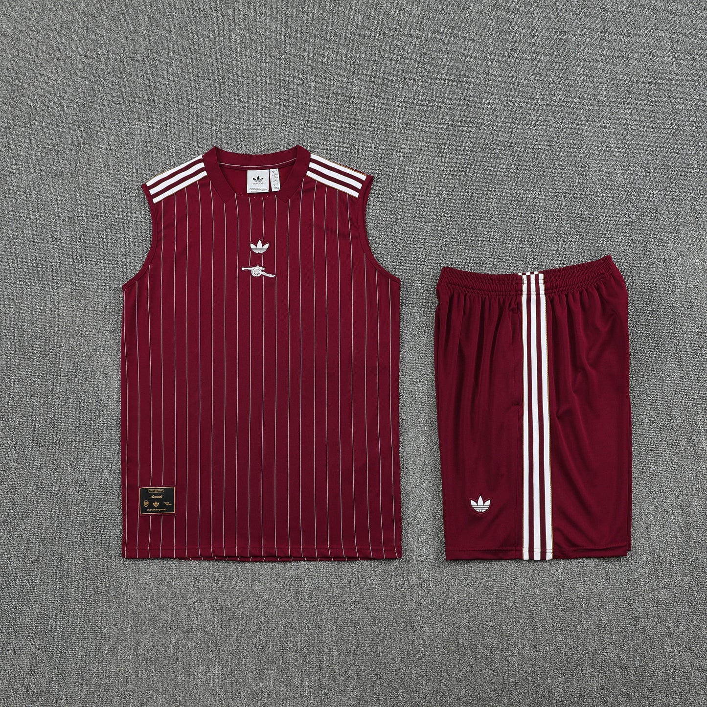 Arsenal Vest Set-Maroon