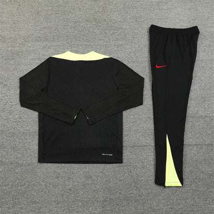 Liverpool Tracksuit-Black and Yellow