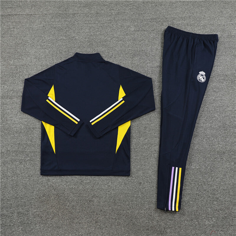 Real Madrid Tracksuit-Black