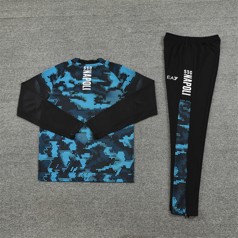 Napoli Tracksuit-Blue and Black