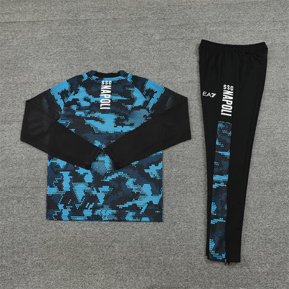 Napoli Tracksuit-Blue and Black