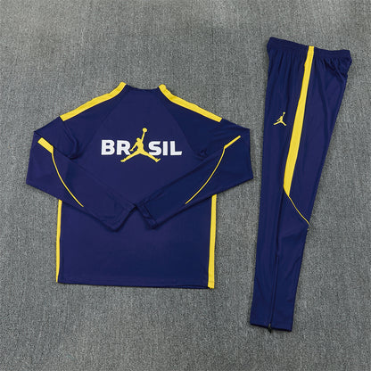 Brazil Tracksuit-Navy Blue