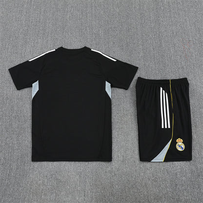 Rael Madrid Shorts Set-Black and Grey