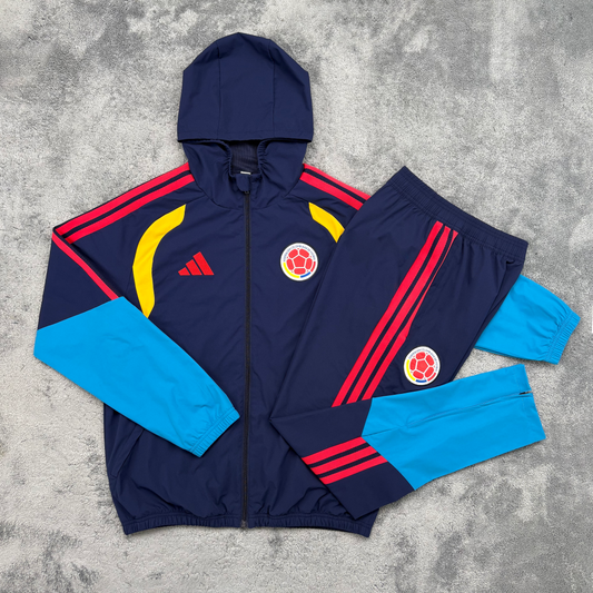 Colombia Windbreaker Set - Navy
