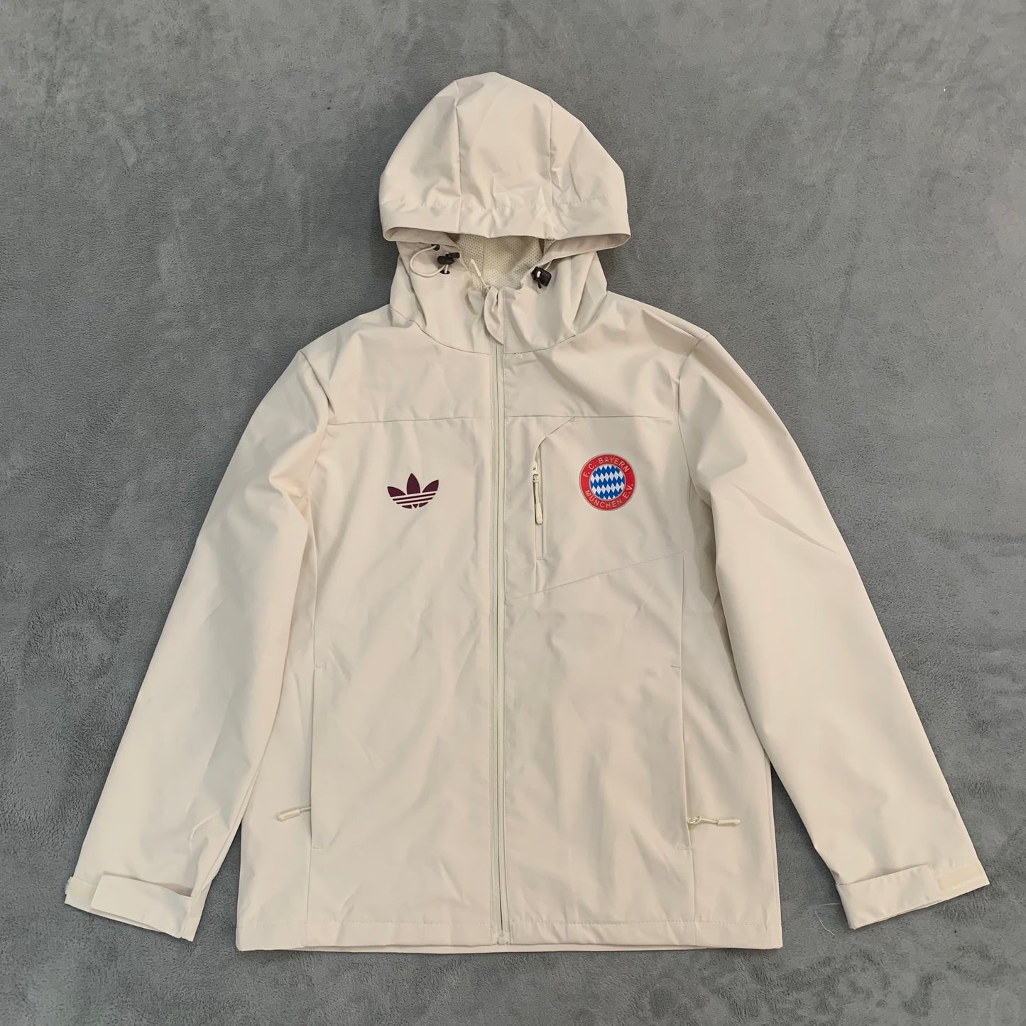 Bayern Munich Windbreaker - Cream