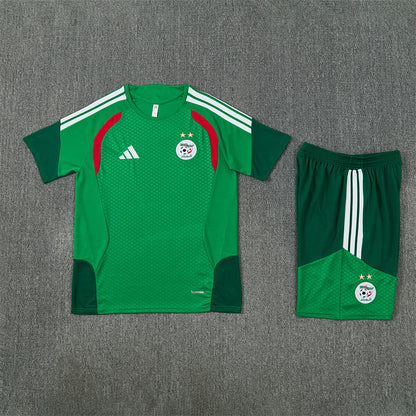Algeria Shorts Set-Dark Green