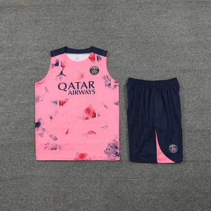 PSG Vest Set-Pink and Navy Blue