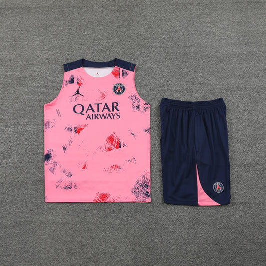 PSG Vest Set-Pink and Navy Blue
