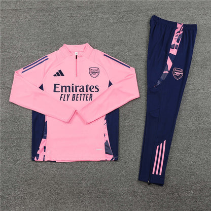 Arsenal Tracksuit-Pink and Navy Blue