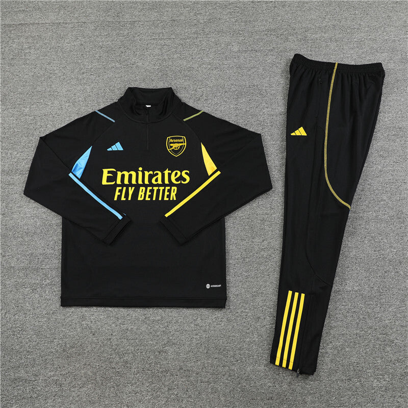 Arsenal Tracksuit-Black