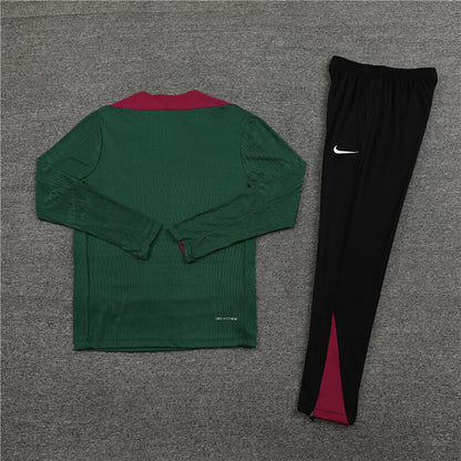 PSG Tracksuit-Dark Green and Black
