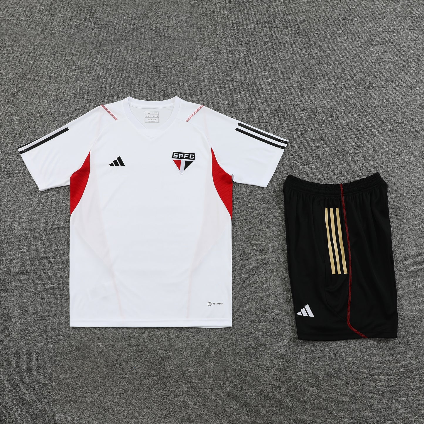 Sao Paulo FC Shorts Set-White and Black